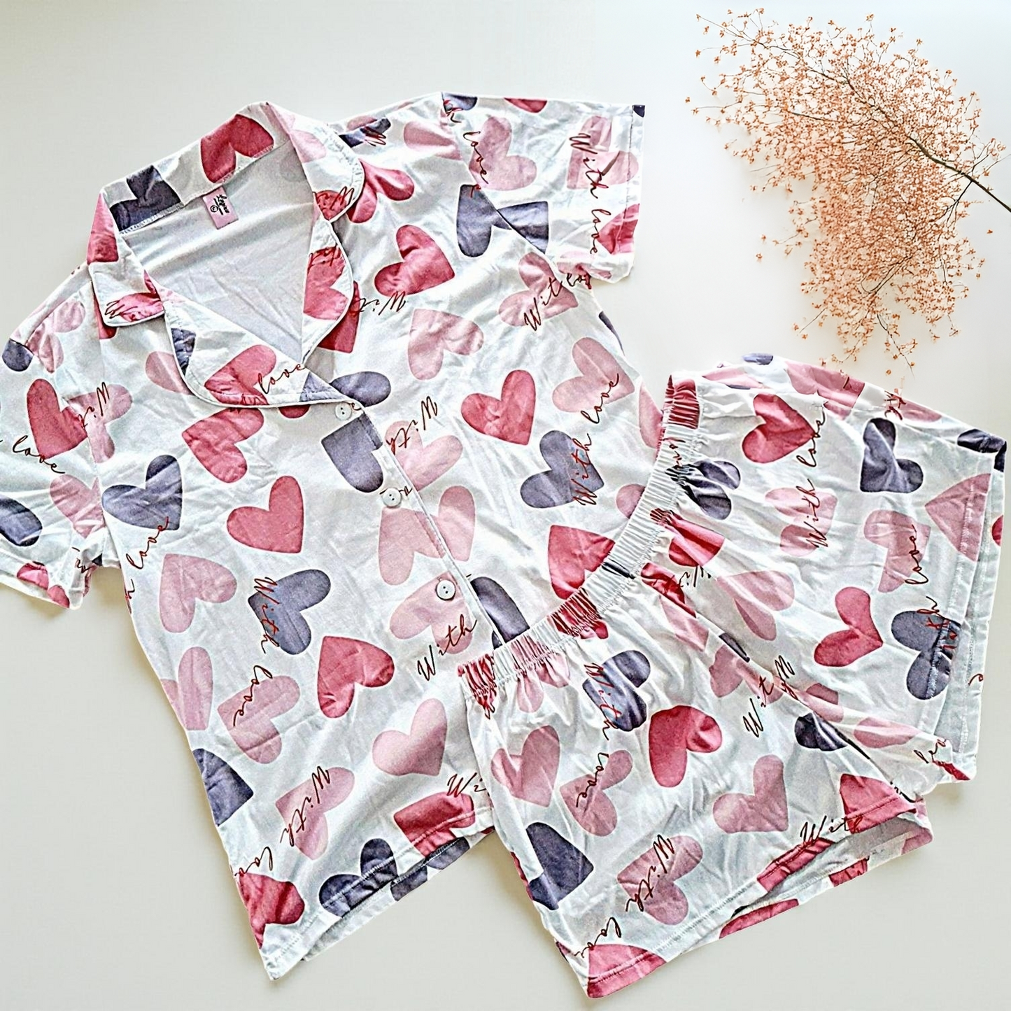 Pijama Camisera Algodón