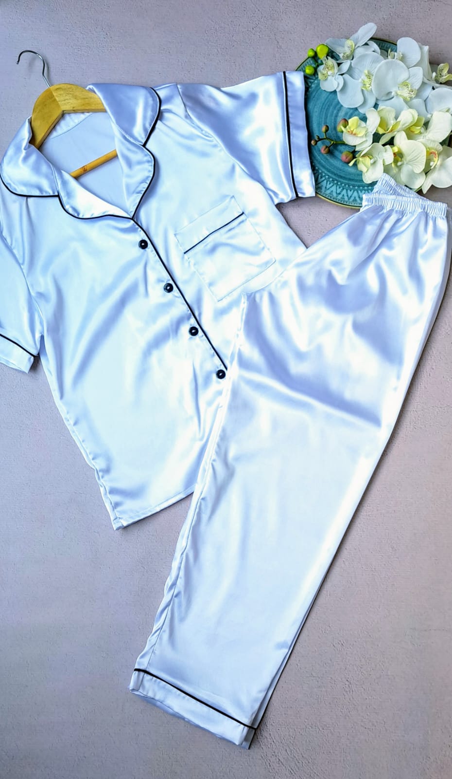 Pijama Pantalón Satinada