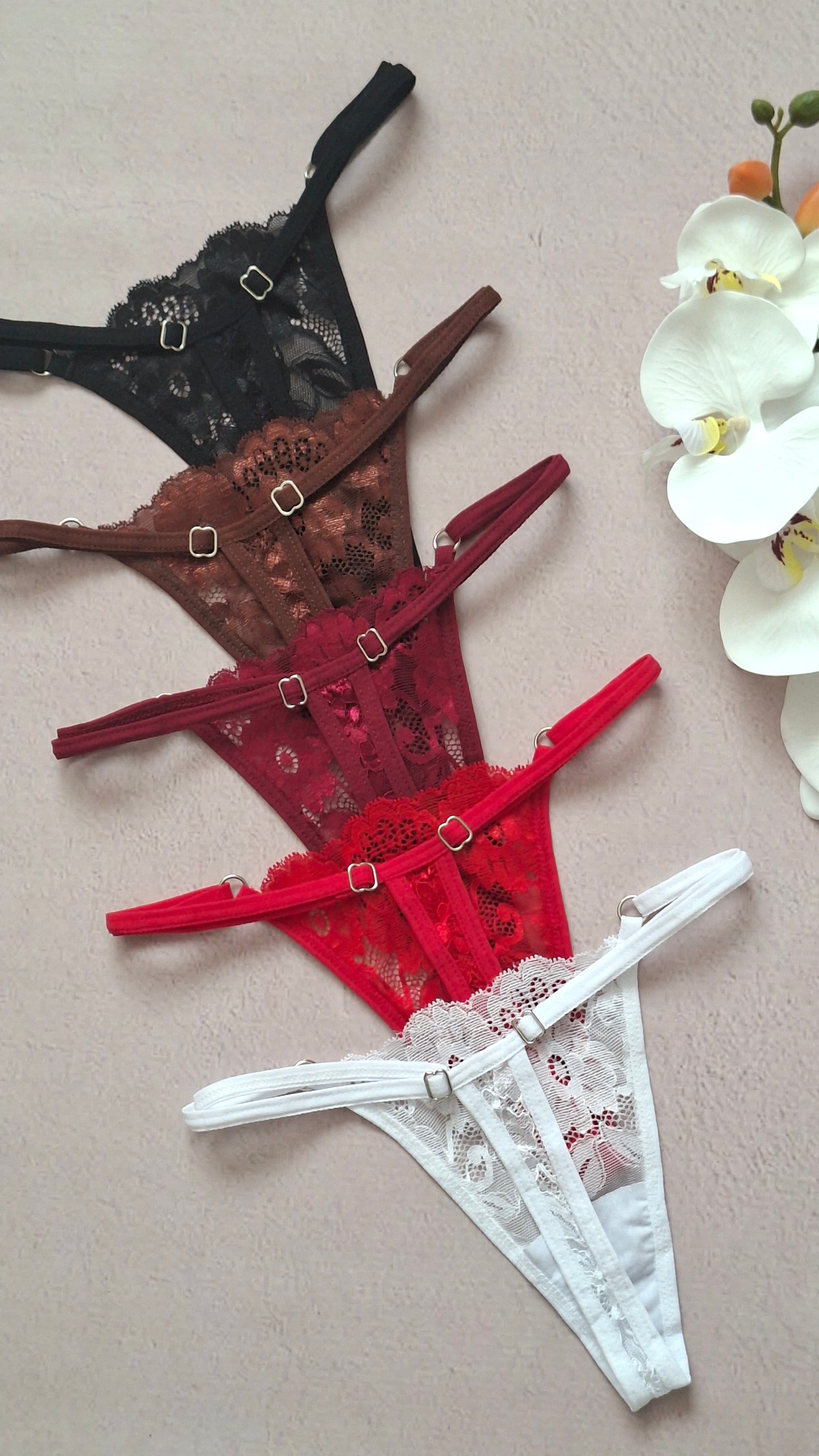 Panty Brasilera Encaje