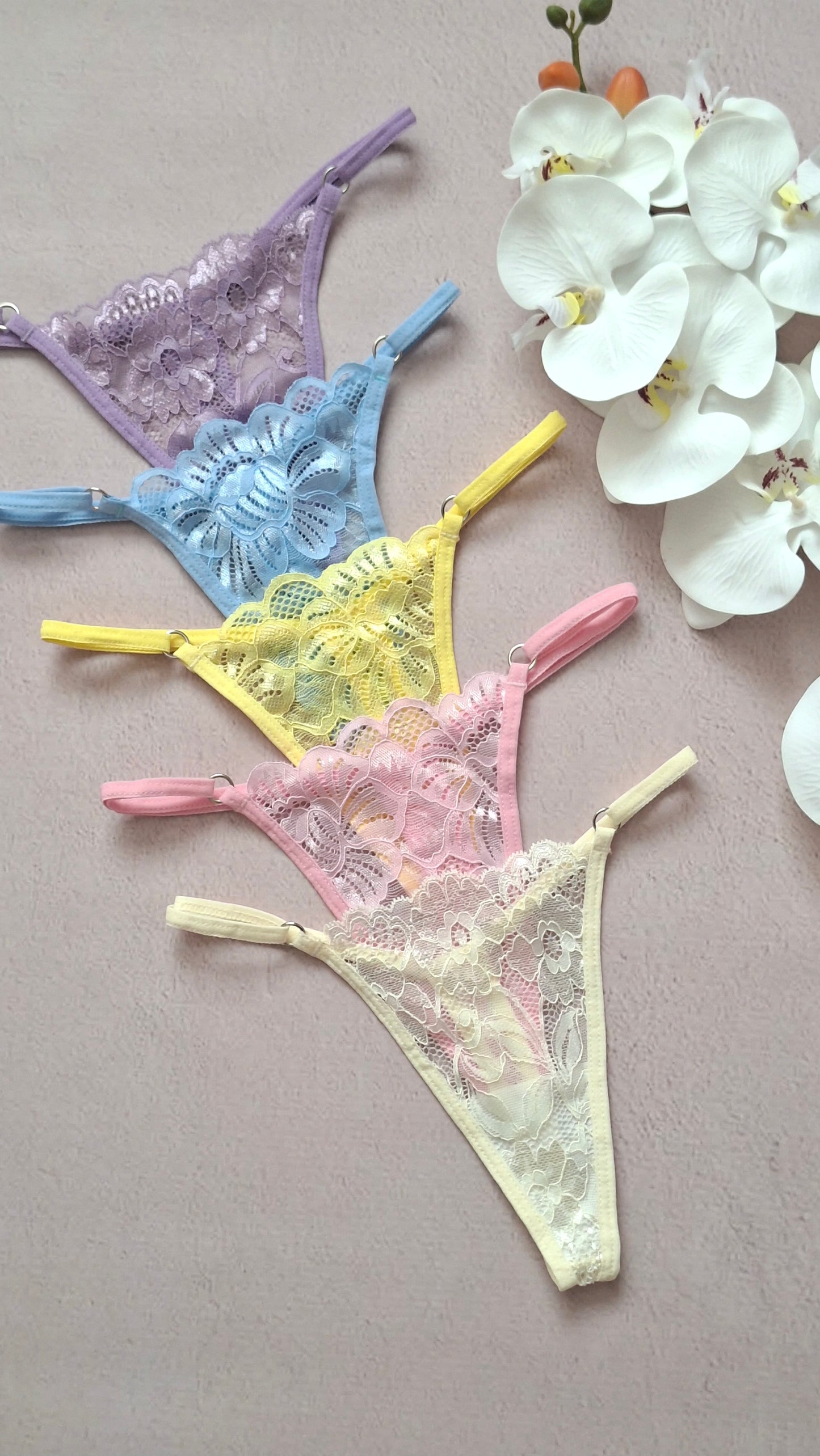 Panty Brasilera Encaje