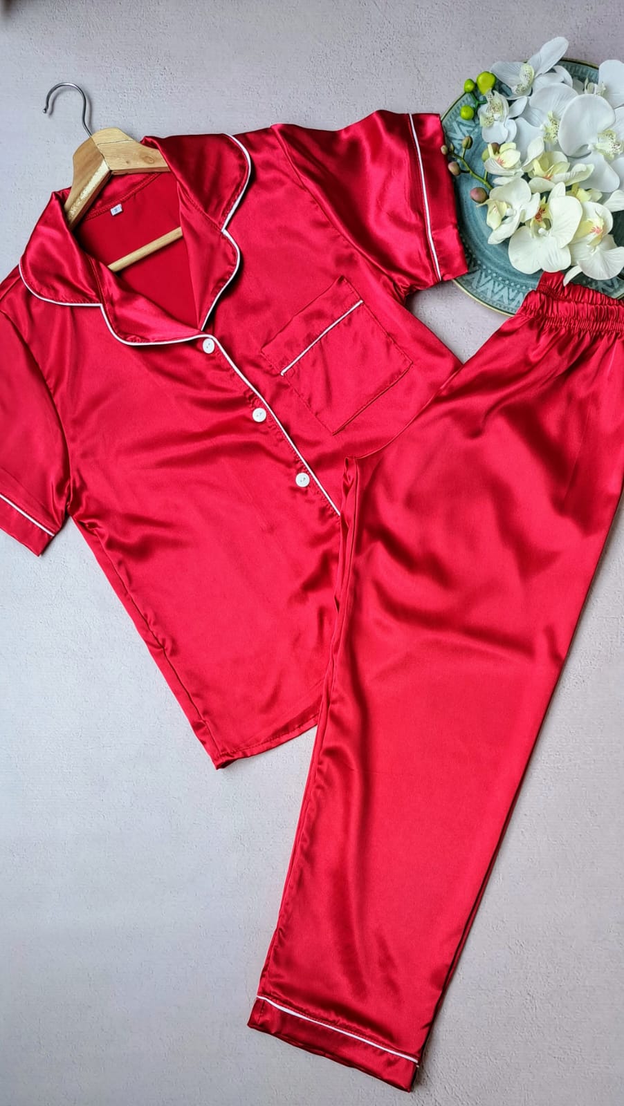 Pijama Pantalón Satinada